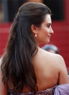 half ponytail